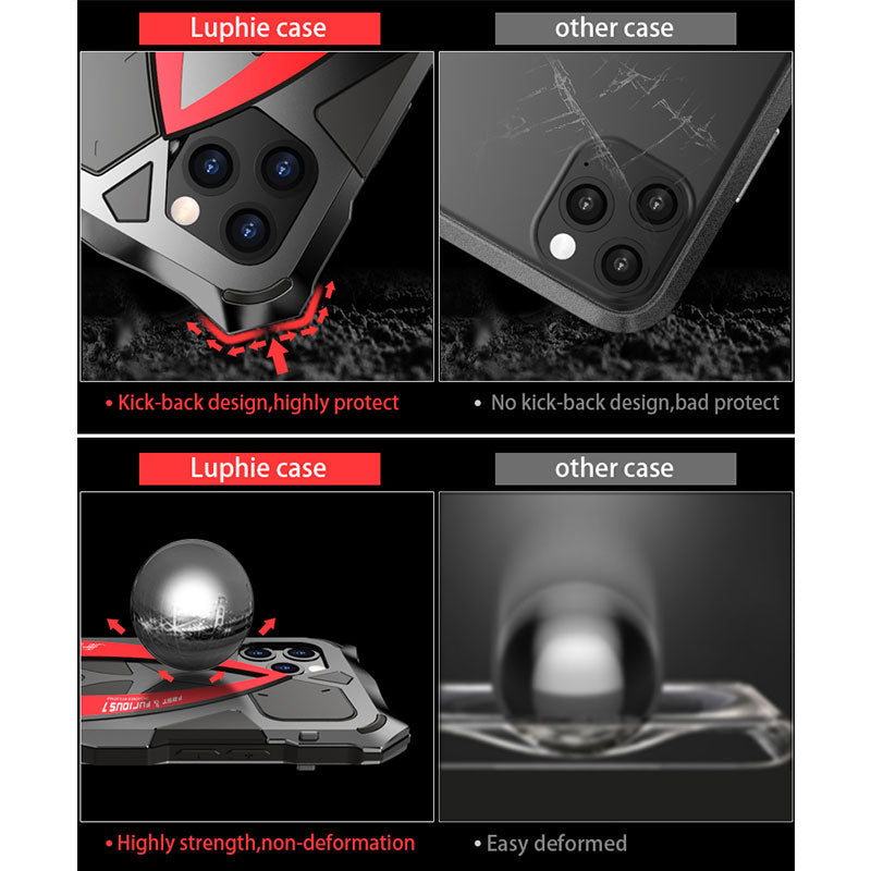 Metal Shockproof Armor Case for iPhone - Premium Mobile Phone Cases from Luphie - Just $38.00! Shop now at Dressmycell.com Metal Shockproof Armor Case for iPhone - Premium Mobile Phone Cases from Luphie - Just $38.00! Shop now at Dressmycell.com